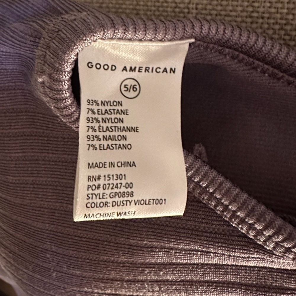 Good American Shine Ribbed Bralette 2X/3X new with tags - Picture 8 of 10